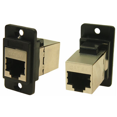 CP30725S by CLIFF Electronic Components Ltd - DUALSLIM CAT.6A SHIELDED RJ45 BL