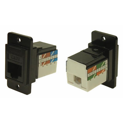 CP30727MB3 by CLIFF Electronic Components Ltd - DUALSLIM BLKMTL CAT6 IDC M3