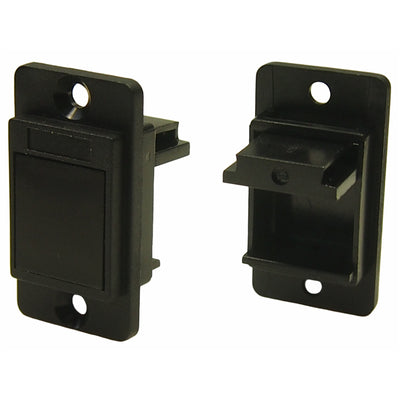 CP30741 by CLIFF Electronic Components Ltd - DUALSLIM BLANKING PLATE BLACK PL