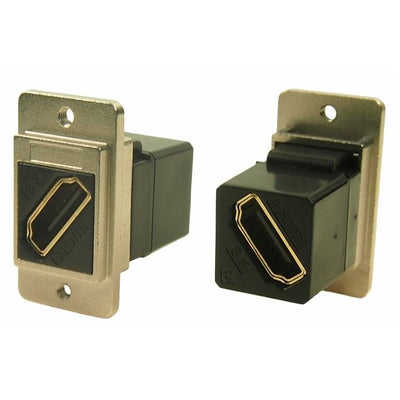 CP30788M3 by CLIFF Electronic Components Ltd - DUALSLIM METAL 8K HDMI F-F GOLD