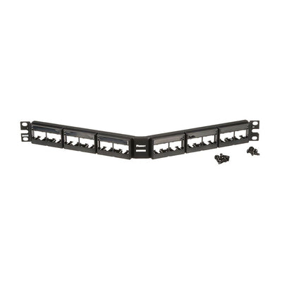 CPPLA24WBLY by Panduit Corp - MINI COM 24-PORT MODULAR ANGLED