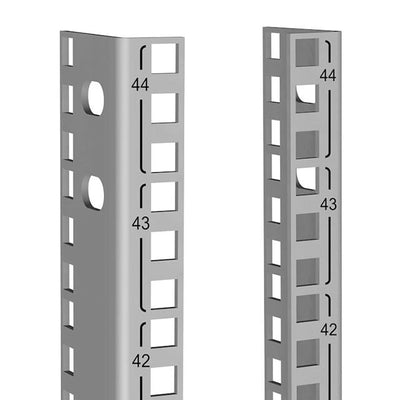CPR35SZPL by Hammond Manufacturing - RAIL PANEL MT SQ HOLE 35