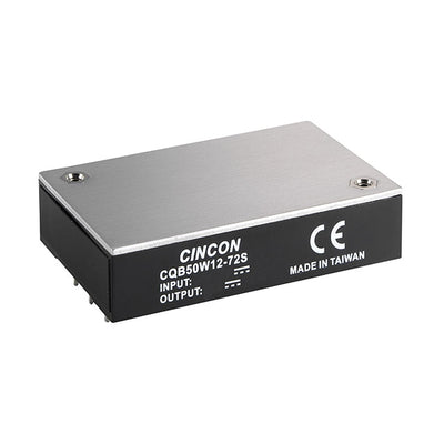 CQB50W12-72S12N by Cincon Electronics Co. LTD - DC DC CONVERTER 12V 50W