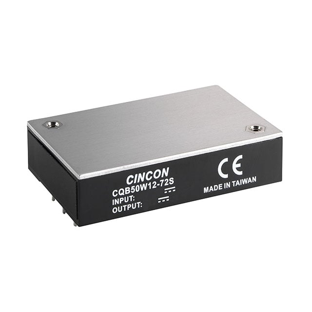 CQB50W12-72S48N by Cincon Electronics Co. LTD - DC DC CONVERTER 48V 50W
