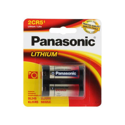 CR-123APA/1B by Panasonic - BATTERY LITHIUM 3V CR123A RETAIL