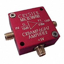 CRBAMP-100-6000 by Crystek Corporation - IC RF AMP 100MHZ-6GHZ