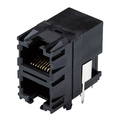 CRJ036-5-TH by CUI Devices - RJ JACK, 2X4 PORT, 8P8C, 50U, SH