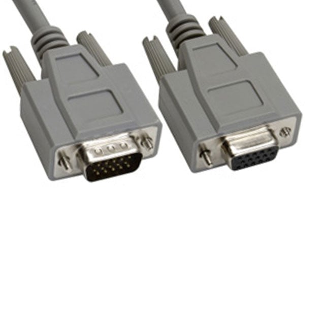 CS-DSDHD15MF0-005 by Amphenol Cables on Demand - CABLE ASSY HD15 SHLD GRAY 1.52M