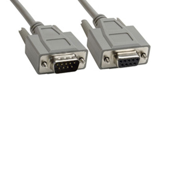CS-DSDMDB09MF-003 by Amphenol Cables on Demand - CABLE ASSY DB09 SHLD GRY 914.4MM