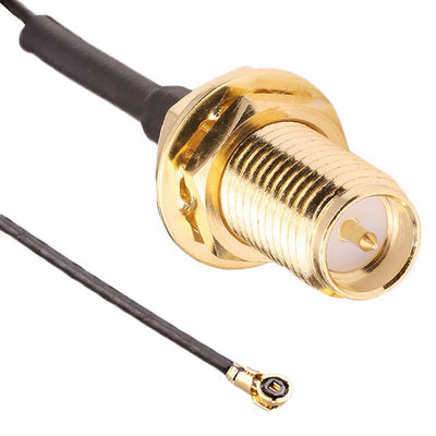 CSJ-RGFB-100-MHF4 by Linx Technologies Inc. - CABLE ASSY FB RPSMA-MHF4 100MM