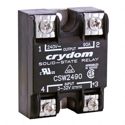 CSW2425K by Sensata-Crydom - SOLIDSTATE RELAY SPST-NO 25A 24-280V
