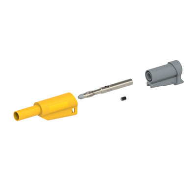 CT2631-4 by Cal Test Electronics - CONNECTOR BANANA PLUG STACK SCREW YLW