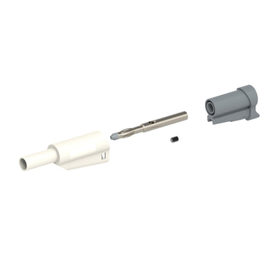 CT2631-9 by Cal Test Electronics - CONNECTOR BANANA PLUG STACK SCREW WHT