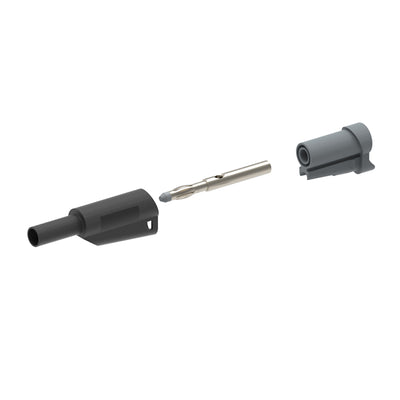 CT2631-S-0 by Cal Test Electronics - CONNECTOR BANANA PLUG STACK SLDR BLK