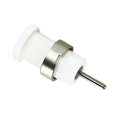CT2904-9 by Cal Test Electronics - CONNECTOR BANANA JACK SOLDER WHITE