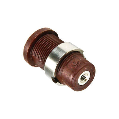 CT2908-1 by Cal Test Electronics - CONNECTOR BANANA JACK THRD BROWN