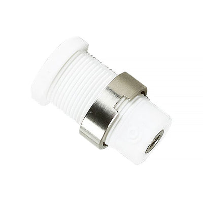 CT2908-9 by Cal Test Electronics - CONNECTOR BANANA JACK THRD WHITE