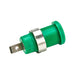 CT2910-5 by Cal Test Electronics - CONNECTOR BANANA JACK QC GREEN