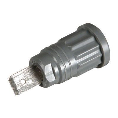 CT2911-8 by Cal Test Electronics - CONNECTOR BANANA JACK QC GRAY