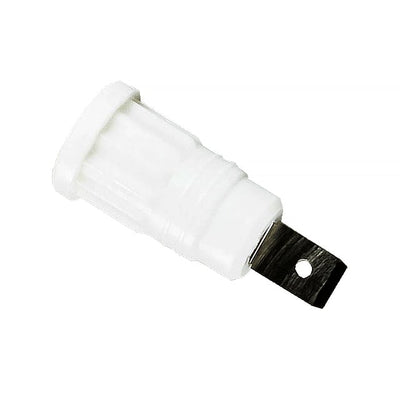 CT2911-9 by Cal Test Electronics - CONNECTOR BANANA JACK QC WHITE