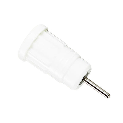 CT2912-9 by Cal Test Electronics - CONNECTOR BANANA JACK SOLDER WHITE