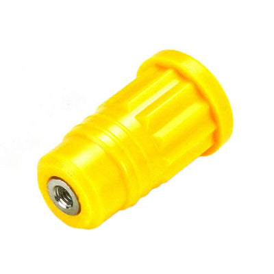 CT2914-4 by Cal Test Electronics - CONNECTOR BANANA JACK PRESS-FIT YLW