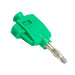 CT3249-5 by Cal Test Electronics - CONNECTOR BANANA PLUG SLDRLESS GREEN
