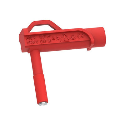 CT3881-2 by Cal Test Electronics - 6.6MM MAG CONN RA BANA JACK RED