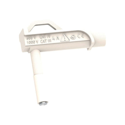 CT3881-9 by Cal Test Electronics - 6.6MM MAG CONN RA BANA JACK WHT
