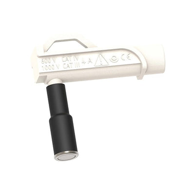CT3884-9 by Cal Test Electronics - 10MM MAG CONN RA BANANA JACK WHT