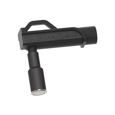 CT3885-0 by Cal Test Electronics - 11MM MAG CONN RA BANANA JACK BLK
