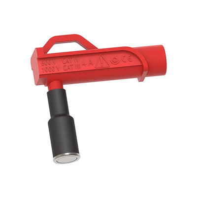 CT3885-2 by Cal Test Electronics - 11MM MAG CONN RA BANANA JACK RED