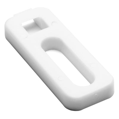 CTAP110C2 by HellermannTyton - CABLE TIE HLDR SGL SCREW #10 WHT