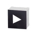 CTHS15CIC04ARROW by Visual Communications Company - VCC - PUSH SWITCH CAPACITIVE ILLUM SQ