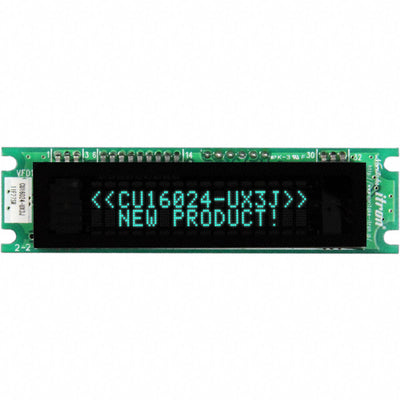 CU16024-UX3J by Noritake Company Inc. - VFD CHARACTER 16X2 3.57MM