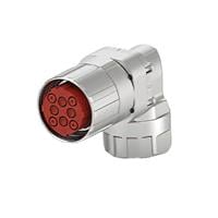 CUA481N00450050000 by TE Intercontec - CONNECTOR PLG HSG FMALE 8P INLINE RA