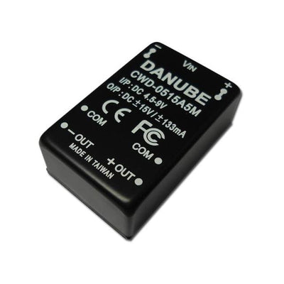 CWD-0515A5M by Diwell Electronics - DC DC CONVERTER +/-15V 4W