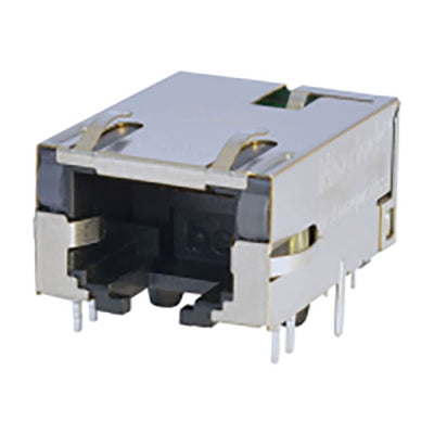 L8BJ-1K1T-KDE by Bel Fuse Inc. - CONNECTOR JACK 1PORT 2.5G BASE-T PCB