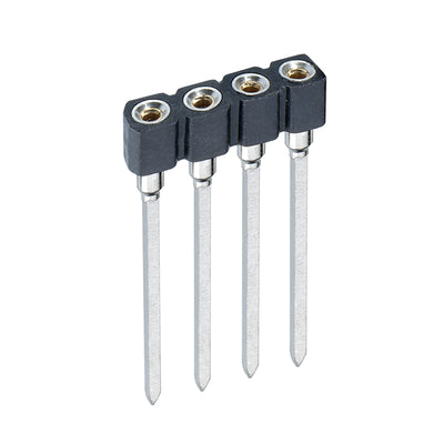 D01-9950442 by Harwin Inc. - CONNECTOR SOCKET SIP 4POS GOLD