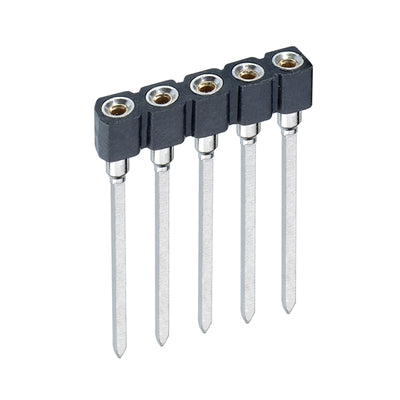 D01-9950542 by Harwin Inc. - CONNECTOR SOCKET SIP 5POS GOLD