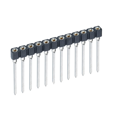 D01-9951242 by Harwin Inc. - CONNECTOR SOCKET SIP 12POS GOLD