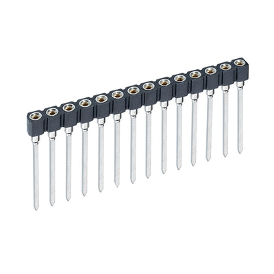 D01-9951442 by Harwin Inc. - CONNECTOR SOCKET SIP 14POS GOLD