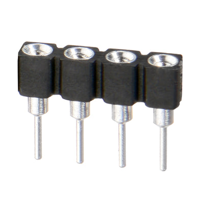 D01-9970442 by Harwin Inc. - CONNECTOR SOCKET SIP 4POS GOLD