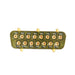 D15-GR1-471 by EMI Solutions - 15 PIN D-SUB FLEX FILTER INSERT