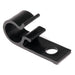 D15L4 by HellermannTyton - CABLE CLIP D-TYPE BLACK FASTENER