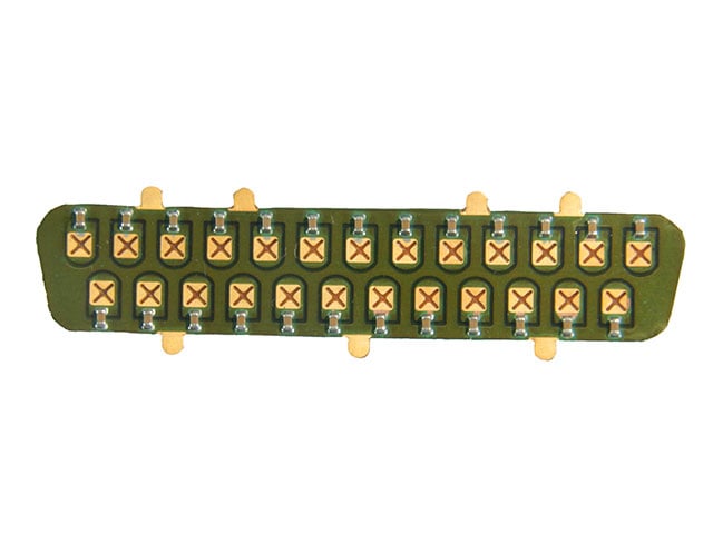 D25-GR1-103 by EMI Solutions - 25 PIN D-SUB FLEX FILTER INSERT