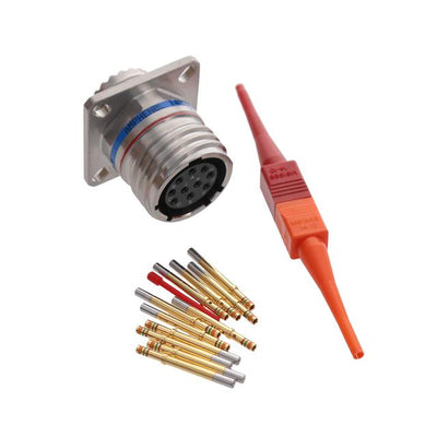 D38999/20KC98SN by Amphenol Aerospace Operations - STAINLESS STEEL D38999 SERIES II