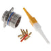 D38999/20KE6PN by Amphenol Aerospace Operations - STAINLESS STEEL D38999 SERIES II