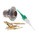 D38999/24FB35SA by Amphenol Aerospace Operations - CONNECTOR RECPT FMALE 13POS GOLD CRIMP