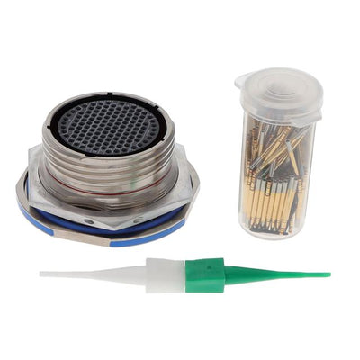 D38999/24FJ35SN by Amphenol Aerospace Operations - CONNECTOR RECPT FMALE 128P GOLD CRIMP